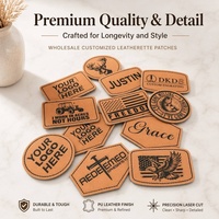 Patch en similicuir personnalisable au laser, auto-adhésif, à thermocoller, en vrac, gravé au laser, cadeau d'entreprise