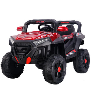 Voiture électrique pour enfants, véhicule tout-terrain télécommandé en plastique pour garçons, filles, bébés, <span class=keywords><strong>jouet</strong></span> à conduire soi-même - Product Image 1