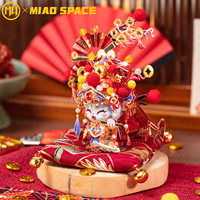 ARTYIMO MIAO Duo Fish Vente en gros de jouets de puzzle STEM en vrac, Cadeau Kawaii, Décoration, Kits de modèles métalliques OEM, Puzzle 3D en métal