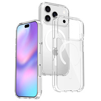 Nouvelle arrivée 2-en-1 étui de téléphone anti-empreintes digitales résistant à l'usure pour étui iPhone Promotion étui de téléphone magnétique pour 17 16 Pro Max