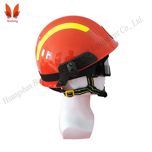 Casco Mezzo Integrale per Vigili del Fuoco, Ignifugo e Ritardante di Fiamma, in Plastica ad Alta Resistenza, Standard XF 633-2006 - Product Image 3