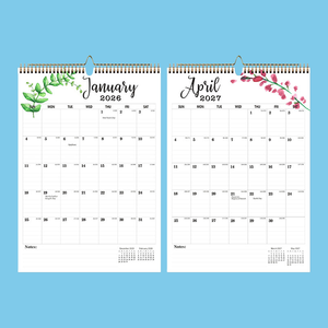 Calendario de explosiones británico para <span class=keywords><strong>Amazon</strong></span> 2027 más vendido, 18 meses, edición Vertical Simple, libro en inglés de escritorio - Product Image 6