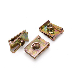 Chất lượng cao <span class=keywords><strong>Clip</strong></span> kim loại mùa xuân thép Bảng điều chỉnh <span class=keywords><strong>Clip</strong></span> Nut nhà sản xuất tùy chỉnh U loại <span class=keywords><strong>Clip</strong></span> kim loại ốc vít NUT - Product Image 6