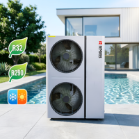 R290/06ZR/18.4kW Heat Pump High Efficiency Heating Cooling DHW CE CB ERP A+++ Europe Residential America Air Source Inverter