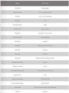 USB-термогигрометр многоразового использования с внутренним датчиком и внешним зондом, настраиваемый, из АБС-пластика, с поддержкой OEM - Product Image 4