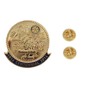 カスタムロータリーインターナショナルクラブラペルピンバッジ - Product Image 3