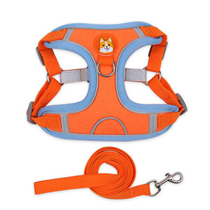 <b>Pet</b> <b>Harness</b> Reflective Polyester Small Dogs Adjustable Buckle Cartoon Design - Product Image 4