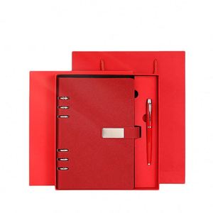 Nouveau produit 2025 – Coffret cadeau d'affaires de luxe : Carnet A5, stylo et bouteille d'eau – Fournitures de bureau et de festival – Coffret cadeau d'entreprise - Product Image 3