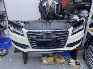 Para <span class=keywords><strong>Audi</strong></span> A7 RS7, Kit de Carrocería Delantera de ABS Cromado, Nuevo, Reemplazo o Mejora de Piezas de Automóvil, Parrilla Delantera, Radiador - Product Image 3
