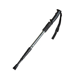 Bastones de senderismo de aleación de aluminio, telescópicos, con absorción de impactos y mango recto para senderismo, montañismo y viajes al aire libre. - Product Image 2