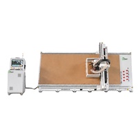 Routeur CNC vertical haute précision ANBEN V-1650, moteur servo 9KW, commande SYNTEC, table à vide, panneau en aluminium, roulement simple