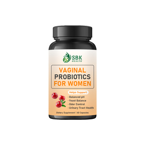 Cápsulas de Probióticos Vaginales Oem Odm con Complejo Probiótico que Ayuda al Crecimiento de los Probióticos, Fáciles de Tragar, Resultados Rápidos - Product Image 1
