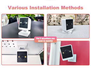 Caméra de sécurité domestique intérieure 1080P avec suivi automatique, WiFi, support magnétique, CMOS, étanche IP65, compression vidéo H.264, garantie 1 an - Product Image 6