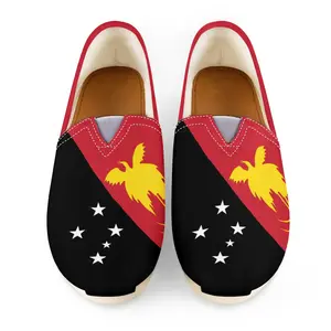 Der unabhängige Staat Papua-Neuguinea Sommer Slipper Männer Classic Canvas Flats Schuhe Frauen Bequeme atmungsaktive Herren schuhe