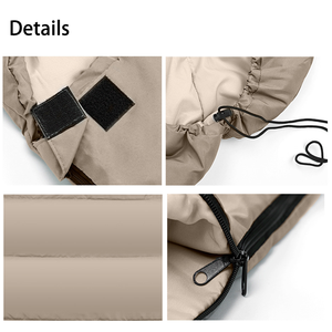 1.3kg Ultra-leggero campeggio sacco a pelo esterno impermeabile <span class=keywords><strong>3</strong></span> stagioni materasso inferiore 5 ℃ per adulti Backpacking trekking - Product Image 5