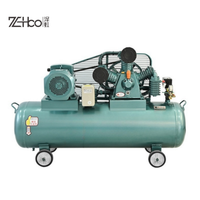 Alimentation d'usine professionnelle 380V 220L Compresseur d'air de grande capacité 7500W