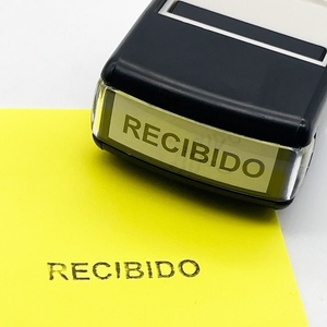 Hot Bán Văn Phòng Tùy Chỉnh Cao Su Tem 14X38Mm Kinh Doanh Hình Chữ Nhật Bền Tự Động Đánh Dấu Tự Mực Logo Tem - Product Image 6