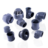 Produit à succès en usine, 50-110, bouchon de ventilation en plastique PVC, tuyau d'alimentation en eau, raccords de tuyauterie