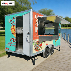 Food truck entièrement équipé, four à pizza, friteuse, certifié DOT CE VIN, cuisine mobile pour concession de hot-dogs. - Product Image 3