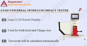 Testador de Impacto <span class=keywords><strong>Universal</strong></span> Série AT420 com Controle e Display Touch Screen PLC - Product Image 4
