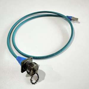 6-ядерный волоконно-оптический водонепроницаемый авиационный соединительный кабель - Product Image 1