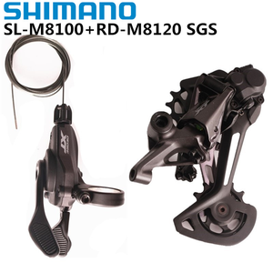 Grupo de Cambio Trasero <span class=keywords><strong>SHIMANO</strong></span> DEORE <span class=keywords><strong>SLX</strong></span> XT XTR M6100 M7100 M8100 M9100 12v, Palanca de Cambios, Grupo GS 12v para Bicicleta de Montaña MTB - Product Image 4