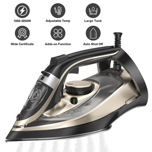 3000W Strong Power Professional 15s Fast Heat-up <strong>Steam</strong> Iron10min Continuous <strong>Steam</strong> Large Size Commercial <strong>Steam</strong> Iron for <strong>Clothe</strong> - Product Image 1