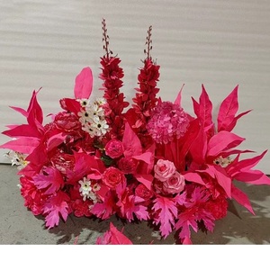 Branches de fleurs de cerisier artificielles réalistes et tiges hautes en soie de pêche pour la maison ou le mariage décor de vase de table fausses fleurs de cerisier - Product Image 2