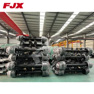 New American Type Trailer Axle 127mm Round Axle Beam Fuwa Type for semi trailer round axle