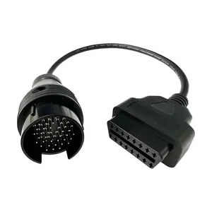 Obd 2汽车诊断电缆母至38针Obd2 Obdii汽车诊断工具连接器适配器电缆，适用于奔驰汽车 - Product Image 1