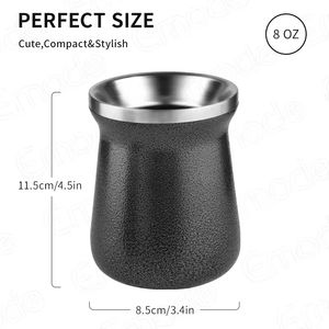 2025 al por mayor logotipo <span class=keywords><strong>personalizado</strong></span> de acero inoxidable Yerba <span class=keywords><strong>Mate</strong></span> taza de té vaso con pajita - Product Image 6