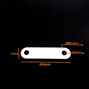 Connecteur de tablette ovale en fer pour étagère, petit format, accessoire de quincaillerie argenté pour mobilier masculin - Product Image 3