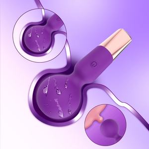 Commercio all'ingrosso Mini AV bacchetta del Silicone vibratore magico con 10 frequenze per i giocattoli del sesso delle donne adulte - Product Image 4
