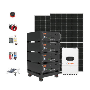Kit solaire complet 10 kW avec <span class=keywords><strong>batterie</strong></span> <span class=keywords><strong>et</strong></span> onduleur hors réseau, <span class=keywords><strong>panneaux</strong></span> <span class=keywords><strong>solaires</strong></span> 10 000 W pour la maison, batteries au lithium pour système solaire - Product Image 5