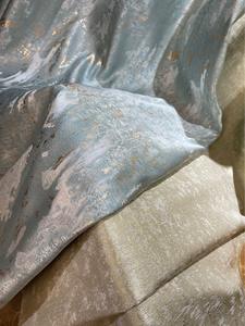 Rideaux <span class=keywords><strong>de</strong></span> Luxe <span class=keywords><strong>de</strong></span> Style Moderne en Tissu Brodé Haut <span class=keywords><strong>de</strong></span> Gamme pour Salon et Chambre à Coucher - Product Image 4