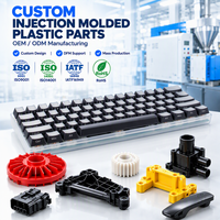Services de fabrication de claviers mécaniques en ABS, moulage par injection plastique personnalisé, OEM/ODM, boîtier et touches de clavier