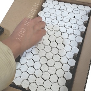 Piastrelle Esagonali in Ceramica di Allumina al 92% Resistenti all'Usura, Rivestimento in Ceramica di Allumina Esagonale - Product Image 6