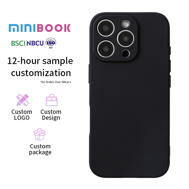 Minibook for iPhone 17 Pro Max Case Full Silicone for iphone 17 Pro Max Cover for iphone 15 Plus case 17 16 14 12 12 11 X