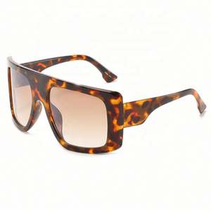 Gafas de Sol Cuadradas Extra Grandes para Mujer, con Logotipo Personalizado Vintage, Montura Grande, Color Rosa Degradado, Protección UV400, Gran Venta - Product Image 5