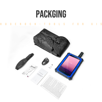 Tablette Android industrielle OEM/ODM T71GF 8+128 Go, résistante aux chocs, robuste, 1000 Nits, GPS RTK GNSS, équipement de topographie, 10000 mAh