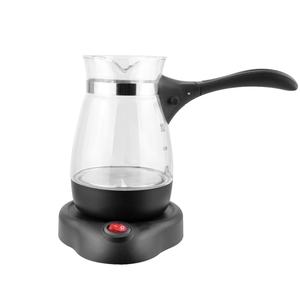 Cafetière en verre borosilicate à prix de gros, mini cafetière turque/grecque portable, chauffe-eau électrique sûr, bouilloire - Product Image 1
