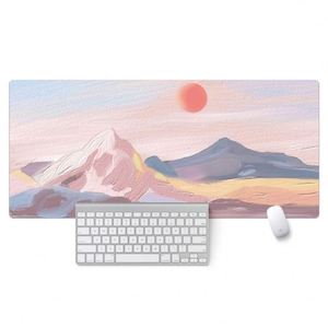 Hot Selling Stock Large Cartoon Anime Natural Rubber Water Resistant Mouse Pad Sublimation Custom Logo <b>Deskmat</b> Factory Office - Product Image 4