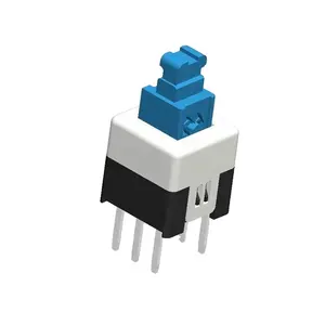 JC-KFT-7 Series 12V latching 7x7mm mini tactile push button switch