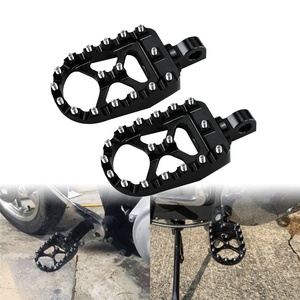 Motosiklet için özel ayak mandalları CNC alüminyum Harley Dyna Fatboy sokak Bob geniş Glide Sportster demir 883 - Product Image 5