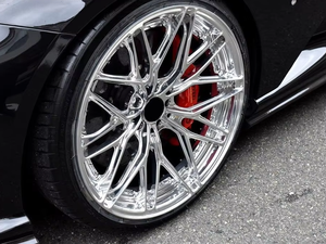 Llantas de rueda de supercoche de aleación forjada de 2 piezas 19 20 21 para <span class=keywords><strong>FERRARI</strong></span> 812 LAMBORGHINI <span class=keywords><strong>AVENTADOR</strong></span> <span class=keywords><strong>SVJ</strong></span> 5x114,3 5x127 rueda cóncava - Product Image 2