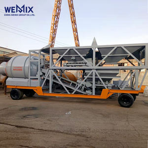 YHZM1500 Centrale à béton mobile Centrale à béton mobile Mélangeur à tambour à tambour Centrale à béton mobile - Product Image 1