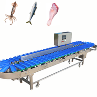 Automatische gewichtssorteer- en sorteermachine voor groenten en fruit, hoge capaciteit 160-280 stuks/min voor fruitverwerking