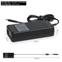 Chargeur universel pour ordinateur portable 240W 19.5V 12.3A 7.4*5.0MM adaptateur secteur AC/DC pour Alienware X51 M17 M15 M17X M18X