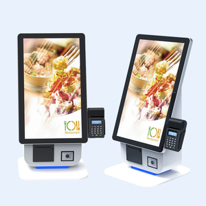 Thành phố nhà hàng đặt hàng máy tự phục vụ <span class=keywords><strong>kiosk</strong></span> trạm thanh toán Máy tính để bàn không Dùng Tiền Mặt tự phục vụ <span class=keywords><strong>kiosk</strong></span> POS chủ - Product Image 5