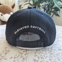 Casquette de baseball à visière plate avec logo personnalisé, 6 panneaux structurés en coton, style skateboard urbain, broderie, fournisseur en gros OEM